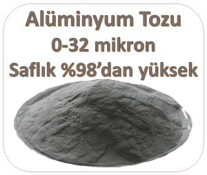 ALÜMİNYUM TOZU 0-32 mikron -