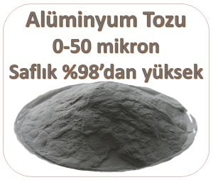 ALÜMİNYUM TOZU 0-50 mikron -