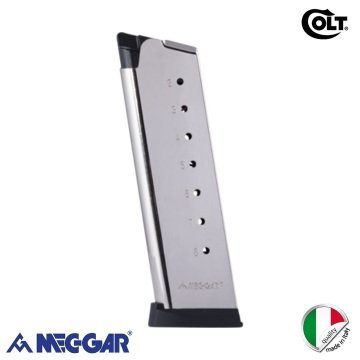 MEC-GAR Colt 45 Inox Beyaz Tabanca Şarjörü