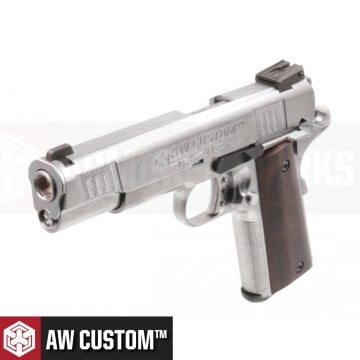 AW NE3001 1911 Replika GBB Airsoft Tabanca - Gümüş Renk