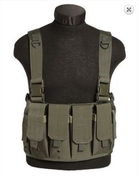 HAFIF ŞARJÖRLÜK MIL-TEC CHEST RIG HAKI - OLIVE