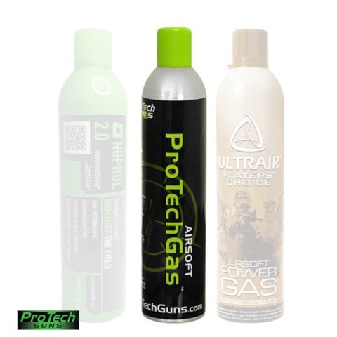 PROTECH GUNS 600ml AIRSOFT GREEN GAS Silikonlu PTG800