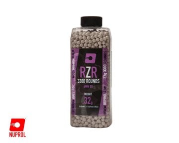 NUPROL RZR 0.32g Airsoft Precision BB -  Beyaz