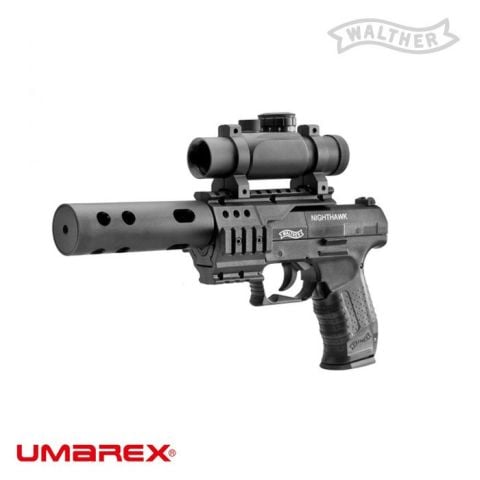 UMAREX Walther Nighthawk 4,5mmHavalı Tabanca Siyah