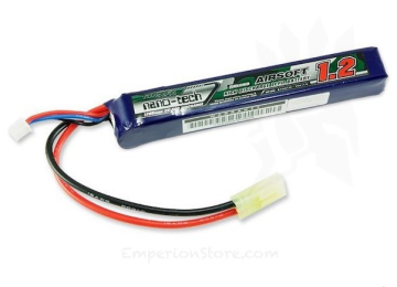 Nano-Tech 11.1v 1200mah 15~25C Stick Lipo Pil