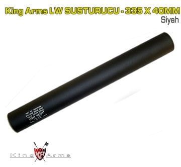 King Arms Light Weight (LW) Susturucu - 335 X 40MM