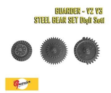 GUARDER - V2 V3 STEEL GEAR SET Dişli Seti