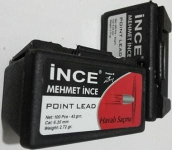 ince mehmet HAVALI SAÇMA 6,35 mm HAVALI SAÇMA