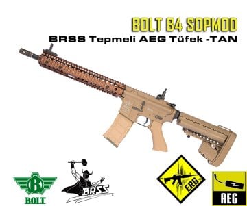 BOLT B4 SOPMOD BRSS Güçlendirilmiş Tepme Sistemli AEG - TAN