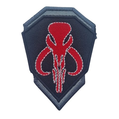 5.11 KARL RUSTON ''MAMMUT'' TACTICAL PATCH-KIRMIZI-SİYAH