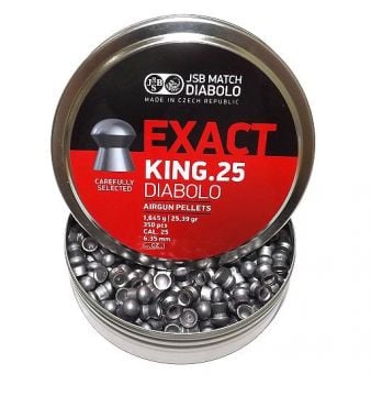 JSB EXACT KING 25 6.35MM 25,39gr HAVALI SACMA