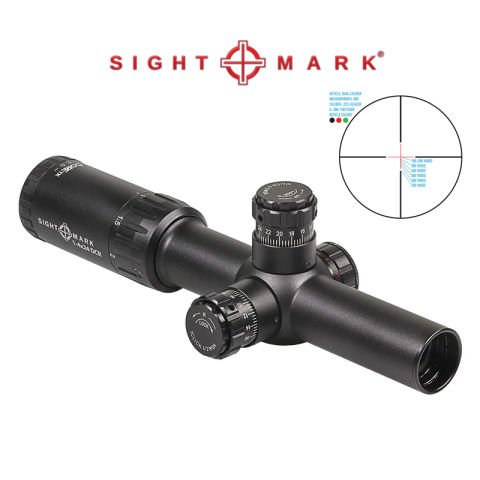 Sightmark Core TX 1-4x24DCR .223/.308 BDC Dual Caliber Tüfek Dürbünü