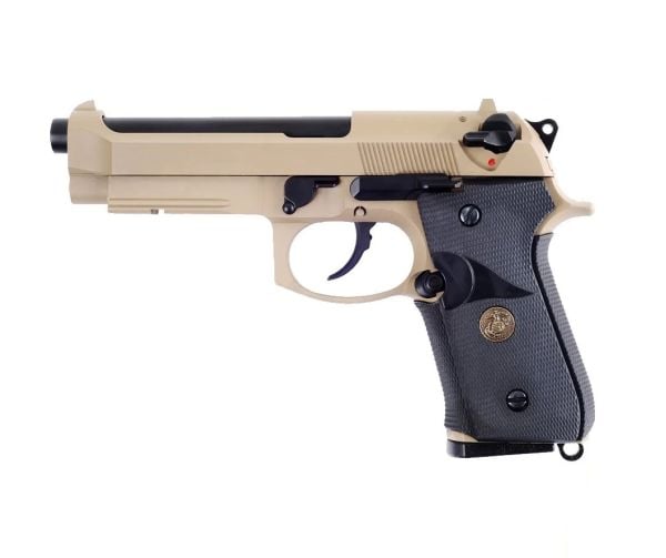 WE M9A1 Navy Version Airsoft GBB Tabanca - Çöl Rengi