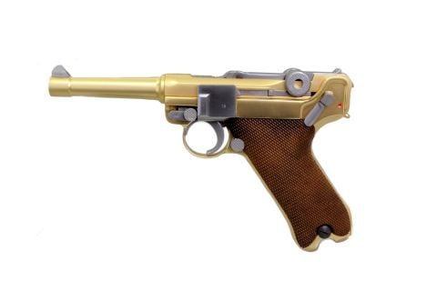 WE P08 ALTIN LUGER GOLDEN (S) 4'' Namlu AIRSOFT TABANCA