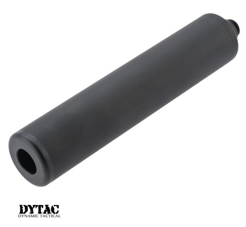 Dytac 11mm Airsoft Tabancalar için Susturucu Replika (140mm) - Siyah