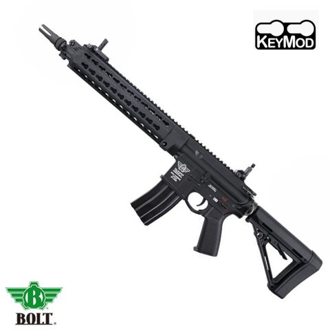 BOLT DEVGRU K-12 Carbine BRSS Tepmeli Airsoft AEG - Siyah