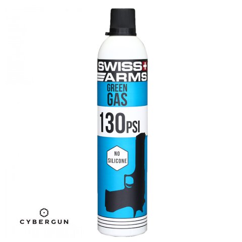 Swiss Arms Silikonsuz 130 PSI Performance Airsoft Green Gas - 600ml