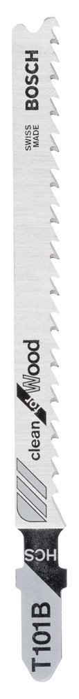 Bosch - Temiz Kesim Serisi Ahşap İçin T 101 B Dekupaj Testeresi Bıçağı - 100'Lü Paket