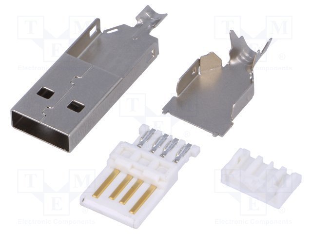 Разъем usb a ds1107 b 4 pin тип а