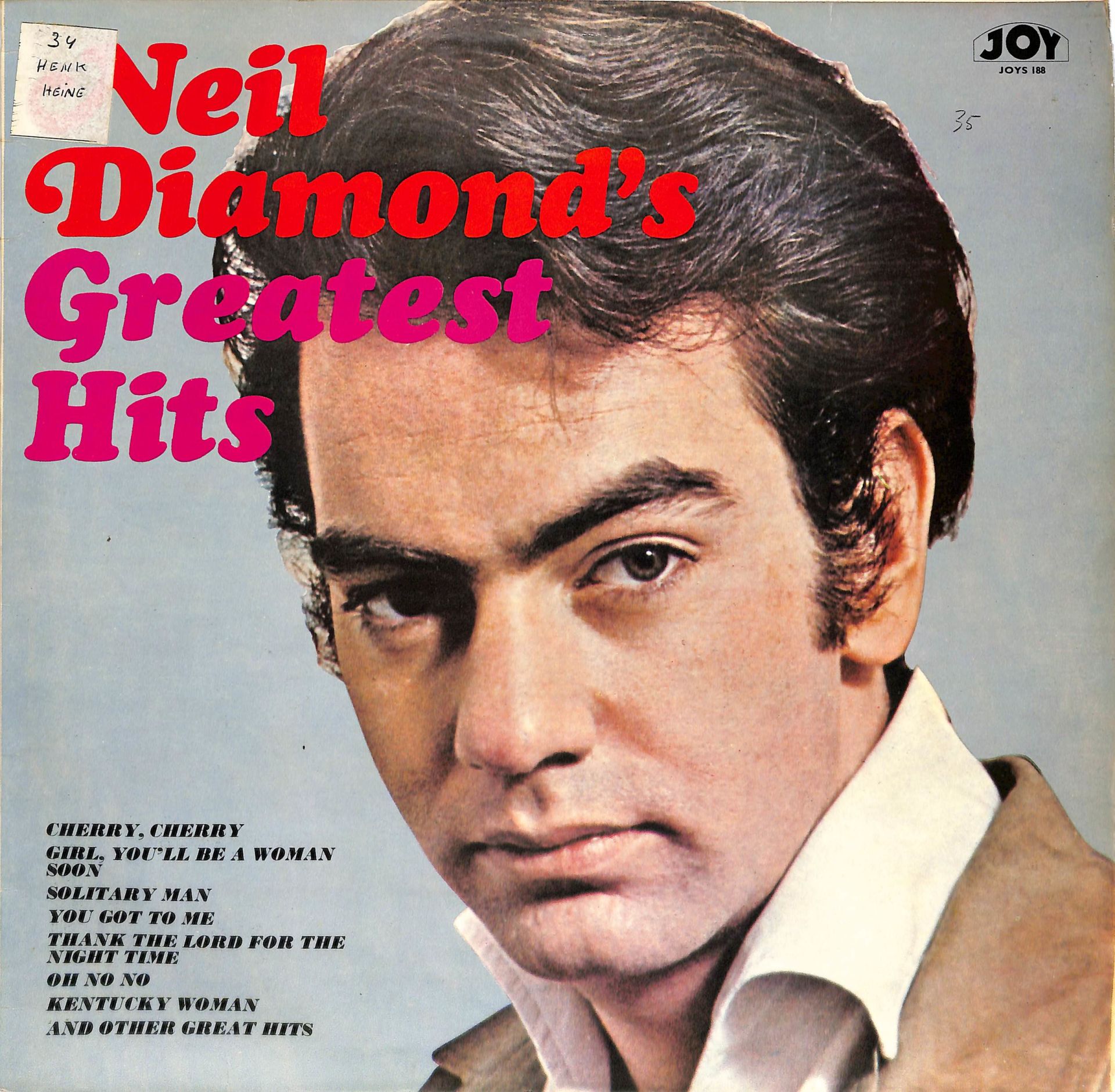 Neil Diamonds Greatest Hits 1967 UK LP PLK19016 Yabanc neil-diamonds-greatest-hits-1967-uk-lp-plk19016-yabanc