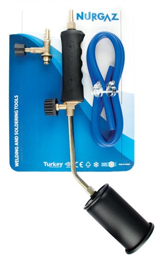 Nurgaz NG 0950 Propan Kaynak Takımı Hortumlu Pürmüz Şaloma 57 mm Nurgaz NG 0950 Propan Kaynak Takımı Hortumlu Pürmüz Şaloma 57 mm