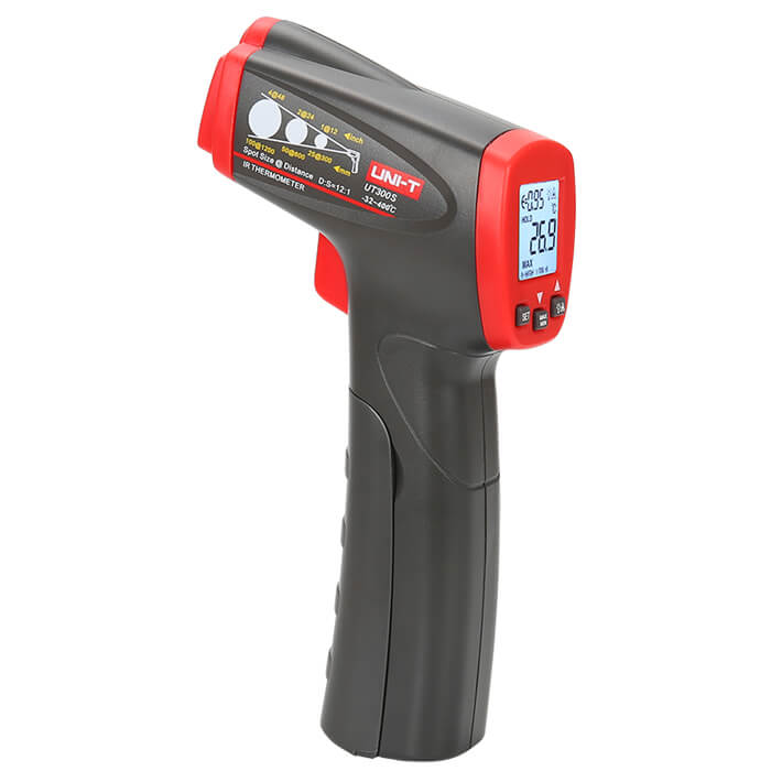 UNI-T UT300A Infrared Lazer Sıcaklık Ölçüm Cihazı Termometre UNI-T UT300A Infrared Lazer Sıcaklık Ölçüm Cihazı Termometre