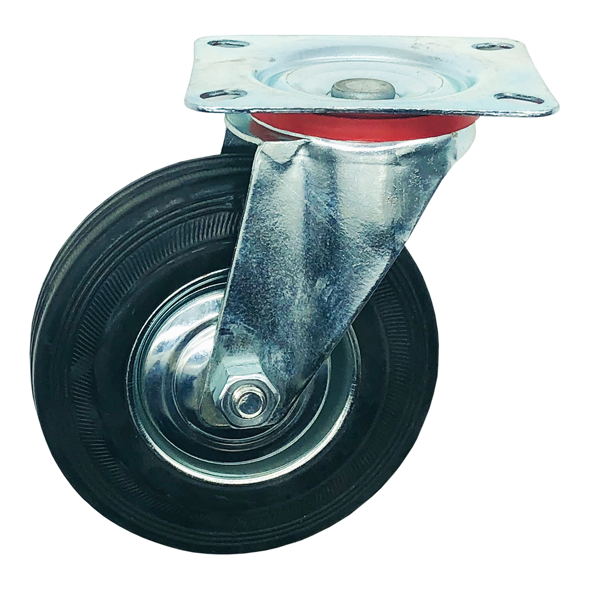 Yük Taşıma Lastik Teker Dönerli 125 x 37 5 mm Servis Tekeri Yük Taşıma Lastik Teker Dönerli 125 x 37 5 mm Servis Tekeri