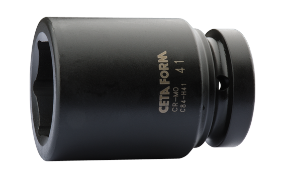 CETA FORM C84-H32 1'' 6 Köşe Derin Havalı Lokma Anahtar 32 mm CETA FORM C84-H32 1'' 6 Köşe Derin Havalı Lokma Anahtar 32 mm