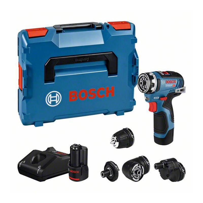 BOSCH GSR 12V-35 FC Set Profesyonel 12 Volt 3 Ah Çift Akülü Delme ...