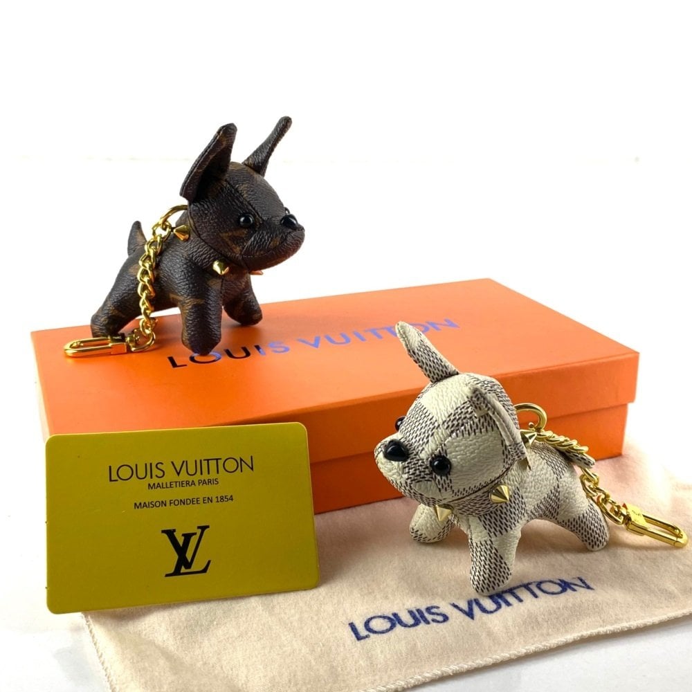 LV dog keychain super cute as gift Womens Fashion Watches  Accessories  Other Accessories on Carousell