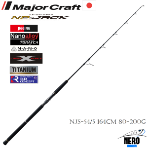 MC NP-Jack NJS-54/5 Jigging Kamış Spinning Model 164cm 80-200g