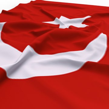 Flagge Fahne göktürk osmanli kayi türk bozkurt selcuklu hilal Bayrak 