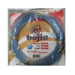 BOJIN Poşet Misina 100 m - 1.50mm Renk:B006(Beyaz)