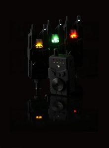 Prologic Custom SMX MKII Bite Alarm Set 3+1 Red/Green/Yellow_1