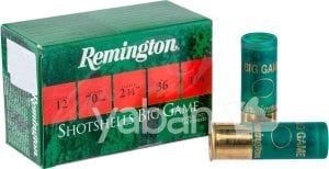 REMINGTON SHOTSHELLS BIG GAME 7/0 27 PELLETS - 12 CAL.