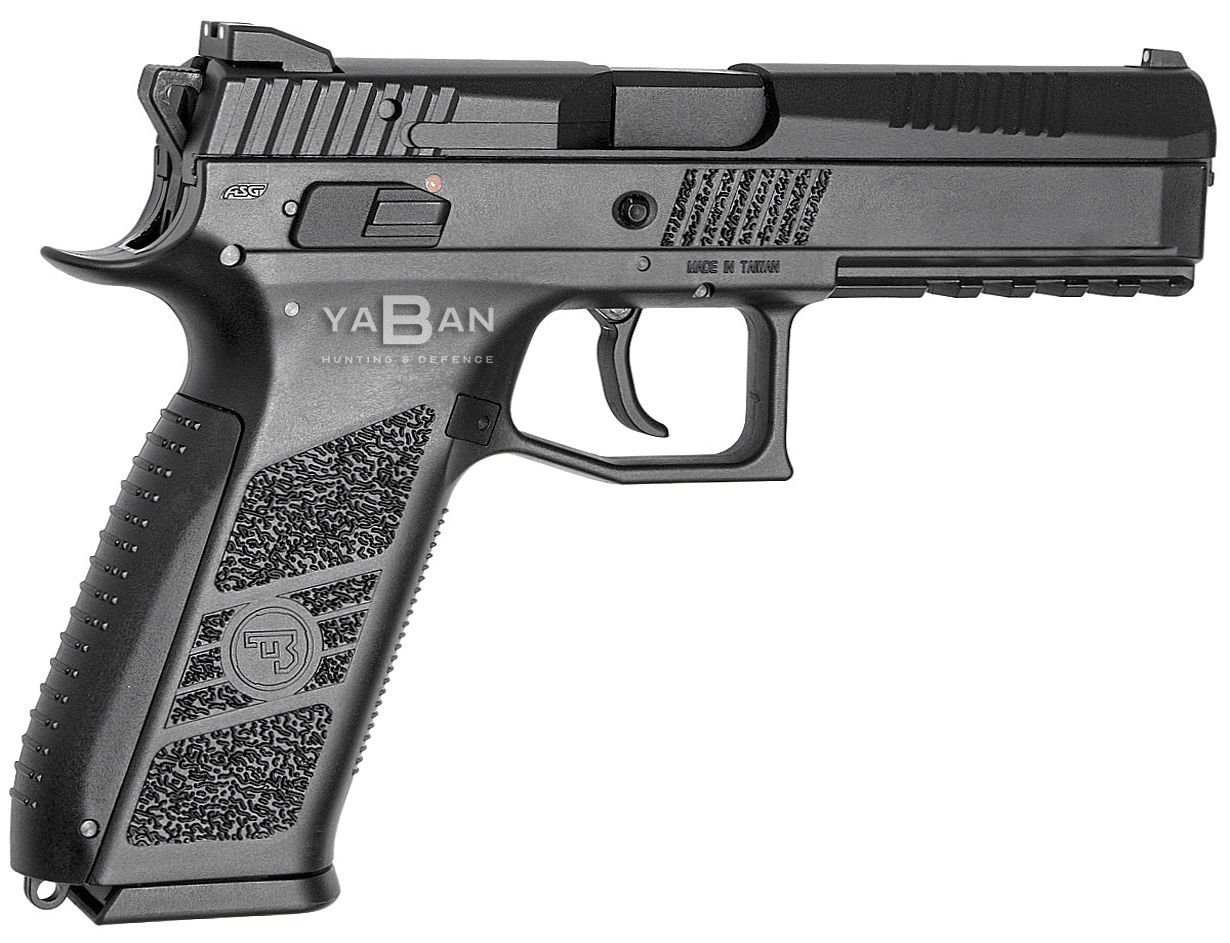 ASG CZ P09 Siyah Blowback Airsoft Tabanca