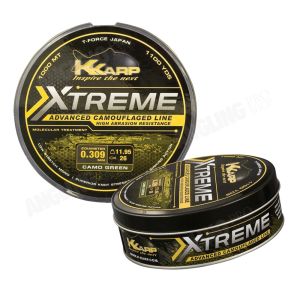 K-Karp Xtreme Camo Green Serisi 1000m Monofilament Misina