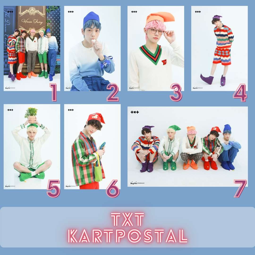 TXT ''Seasons Greetings'' Kartpostal