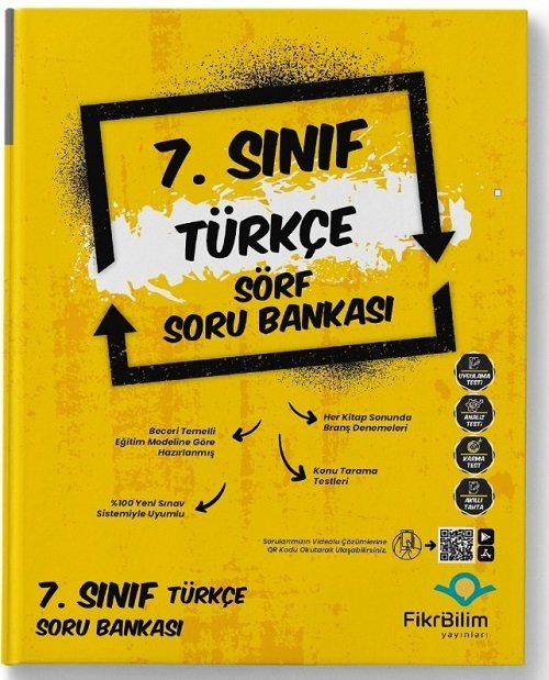 FikriBilim 7. Sınıf Türkçe Sörf Soru Bankası FikriBilim Yayınları