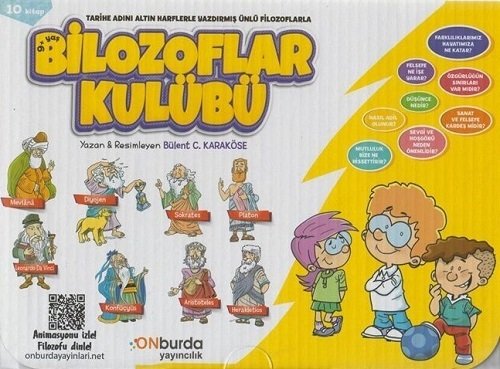 Onburda 3. Sınıf Bilozoflar Kulübü 10 lu Hikaye Seti Onburda Yayınları Onburda 3. Sınıf Bilozoflar Kulübü 10 lu Hikaye Seti Onburda Yayınları