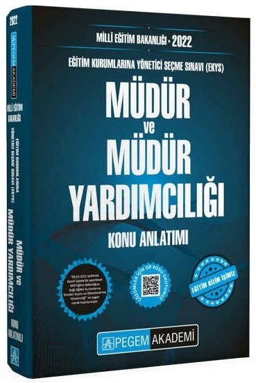 SÜPER FİYAT Pegem 2022 MEB EKYS Müdür ve Yardımcılığı Konu Anlatımlı Pegem Akademi Yayınları SÜPER FİYAT Pegem 2022 MEB EKYS Müdür ve Yardımcılığı Konu Anlatımlı Pegem Akademi Yayınları