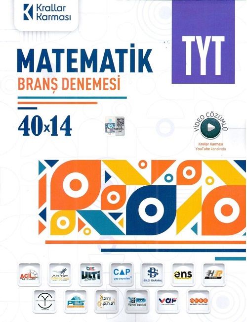 Krallar Karması YKS TYT Matematik 40x14 Branş Denemesi Krallar Karması Krallar Karması YKS TYT Matematik 40x14 Branş Denemesi Krallar Karması