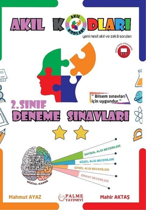 Palme 2. Sınıf Akıl Kodları Deneme Sınavları Palme Yayınları Palme 2. Sınıf Akıl Kodları Deneme Sınavları Palme Yayınları
