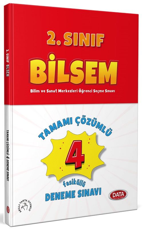Data 2. Sınıf BİLSEM Fasiküllü 4 Deneme Çözümlü Data Yayınları Data 2. Sınıf BİLSEM Fasiküllü 4 Deneme Çözümlü Data Yayınları