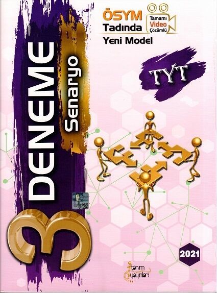 Tanım 2022 YKS TYT Tüm Dersler Senaryo 3 Deneme Tanım Yayınları Tanım 2022 YKS TYT Tüm Dersler Senaryo 3 Deneme Tanım Yayınları
