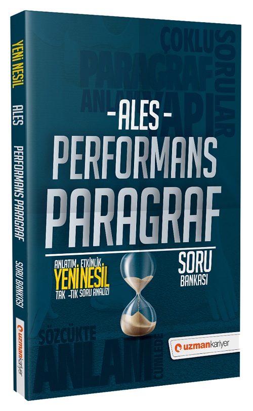 SÜPER FİYAT Uzman Kariyer ALES Paragraf Performans Soru Bankası Uzman Kariyer Yayınları SÜPER FİYAT Uzman Kariyer ALES Paragraf Performans Soru Bankası Uzman Kariyer Yayınları