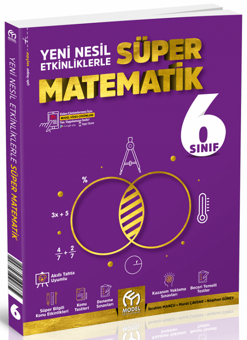 model 6 sinif matematik super soru bankasi model egitim yayinlari indekskitap com