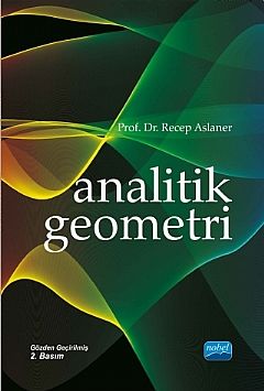 Nobel Analitik Geometri - Recep Aslaner Nobel Akademi Yayınları Nobel Analitik Geometri - Recep Aslaner Nobel Akademi Yayınları
