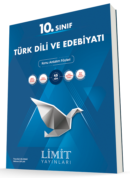 Limit 10. Sınıf Türk Dili ve Edebiyatı Konu Anlatım Föyleri Kitabı Limit Yayınları Limit 10. Sınıf Türk Dili ve Edebiyatı Konu Anlatım Föyleri Kitabı Limit Yayınları