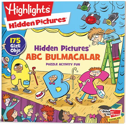 Dikkat Atölyesi Hidden Pictures ABC Bulmacalar Dikkat Atölyesi Yayınları